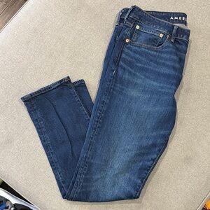 American Eagle Dark Blue Denim Jeans